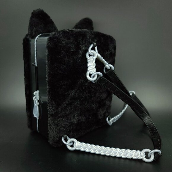 Na Na Na Surprise Backpack Bedroom Black Kitty Doll Playset - BACKPACK ONLY - Picture 3 of 6